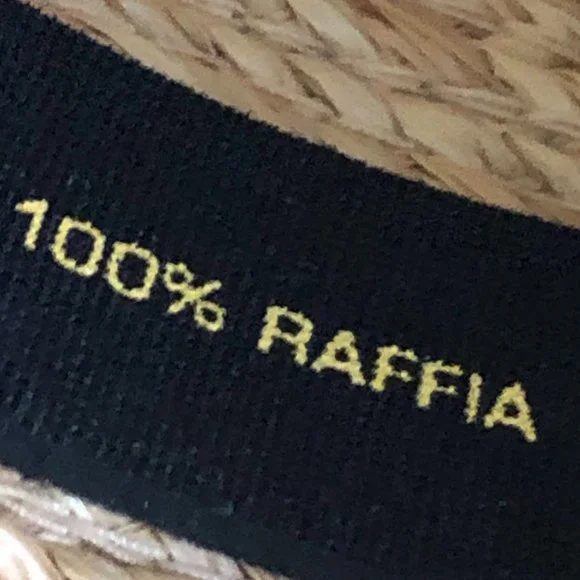 Helen Kaminsky (Aust Made) Raffia Wide Brim Soft Hat - Picture 3 of 9